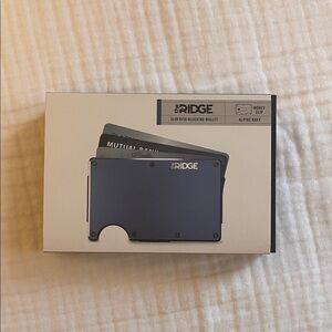 Ridge Aluminum Money Clip